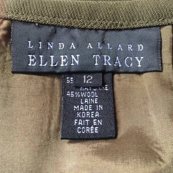 Ellen Tracy Green Skirt - Picture 5 of 6